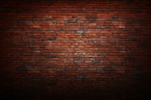Old Red Brick Wall Background, Wide Panorama Of Masonry. Generative AI