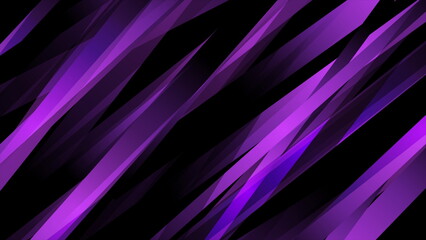 Wall Mural - Violet geometric stripes abstract tech background
