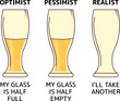 Optimist, pessimist, realist,Beer Drinker Shirt, Beer Shirt, Beer Realist, Beer Optimist, Beer Gift, Beer Lover Shirt, Funny Shirts, Funny Gifts