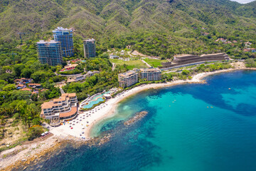 Wall Mural - Garza Blanca Beach in Puerto Vallarta Mexico