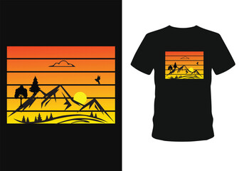 camping t shirt design, camping Vector. graphic vector print for t shirt and background print design