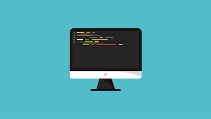 Website coding, Web development, Application development. motion graphic, motion,2d animation, 4k, footage, video