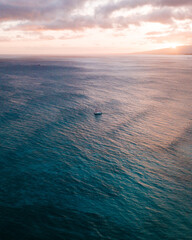 Wall Mural - sunset over the sea