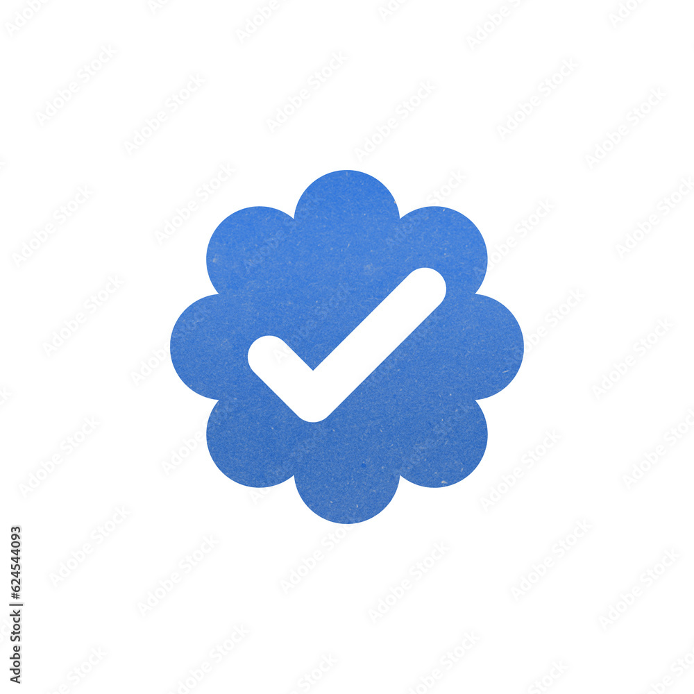 Verified Blue Tick, verify symbol, verified icon, Set of blue ...