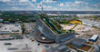 Amager Bakke, Amager Hill or Amager Slope or Copenhill - a heat and power waste-to-energy plant and a sports park in Amager, Copenhagen, Denmark. ESG green energy.