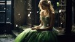 © Fox Ave Designs - Beautiful ballerina dancer. Fairytale princess in a palace. Flowing gown of a young damsel. Royalty.