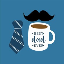 Dads Day Illustration