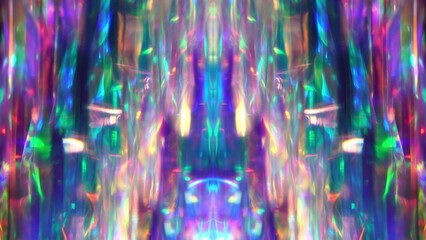 Beautiful sparkling diamond particles. Christmas bokeh lights background