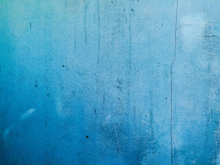 Wall Mural - Blue of grunge concrete wall for abstract background.