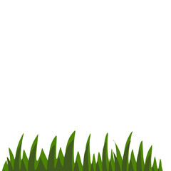 Sticker - Grass Flat Illustration