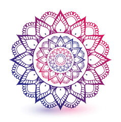 Wall Mural - Colorful mandala background
