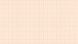 © kup1984 - Orange graph paper sheet background, vector illustration.