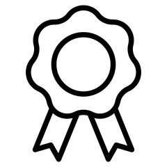 award ribbon line