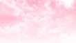 © Sharmin - Beautiful white cloud on pink sky background. Abstract color of clouds and sky on pink in sunshine for texture background.