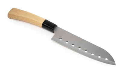 kitchen knife with a wooden handle