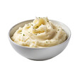 Creamy mashed potatoes in a bowl