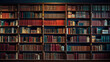 © Sasint - Bookshelf in public library
