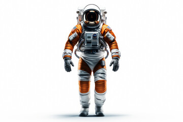 Wall Mural - astronaut on a light background. generative ai