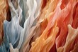 macro shot of paper fibers in a sheet, created with generative ai