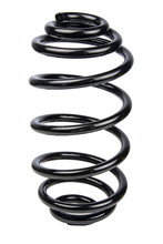 Black Coil Spring Isolated On White Background