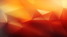 3d Rendering Of Yellow Orange Red Abstract Background For Geometric Design Triangle Square Lines Gradient Futuristic Dark Light Modern Web Banner