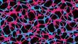 Seamless vector 80s repeating pattern texture