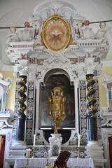 Wall Mural - Chapelle baroque de l'église Sainte-Marie à Pastoreccia. Corse