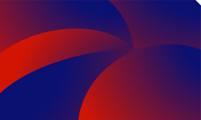 Wall Mural - red blue gradient abstract background dynamic shape elements. vector eps10.