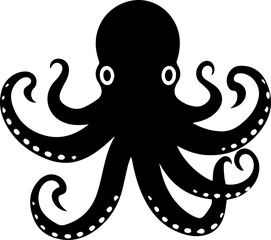 Wall Mural - octopus icon 3