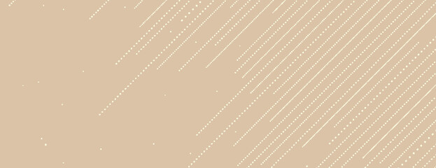 Aufkleber - Equalizer lines. Vector repeat dotted lines doodle trendy. Modern design element on banner