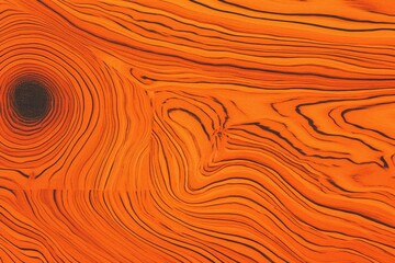 an orange wood grain texture in the style of a risograph print