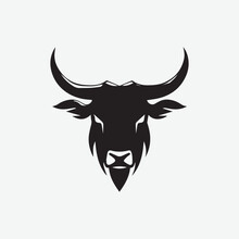 Bull Abstract Logo Icon