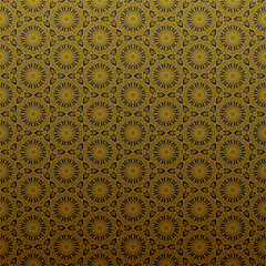 Wall Mural - Background with decorative traditional floral ornament