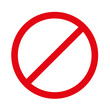 © Mh graphics - Restriction icon, restricted sign, don't, no, don't do, red, alert, prohibition, signs.