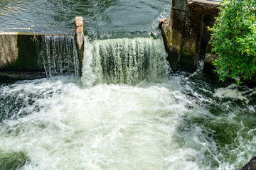 Wall Mural - Small Waterfall Detail