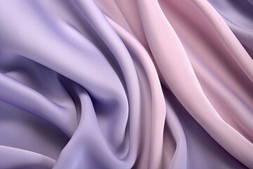 Soft and Pastel: Light Pink and Purple Bedsheet Pattern