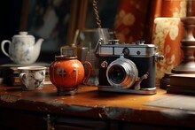 Photography Of Vintage Objects, Generative AI