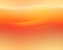 Abstract Orange Background With Waves