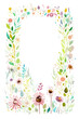 © YEE - abstract floral frame