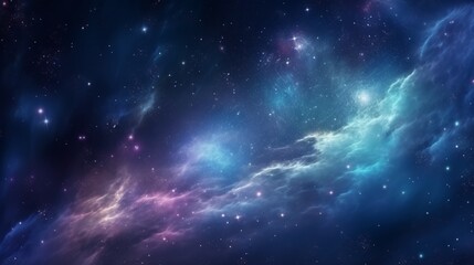 Wall Mural - Abstract colorful space galaxy cloud nebula. Universe science astronomy. Supernova background wallpaper
