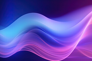 Wall Mural - abstract futuristic background with pink blue glowing neon moving high speed wave lines and bokeh lights. Data transfer concept Fantastic wallpaper