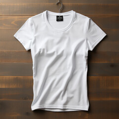 Wall Mural - white t-shirt mockup