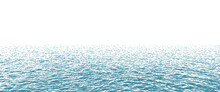 One Color Background With Ocean Ripples