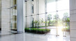 © xy - Empty hall in the modern office building