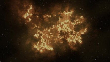 Wall Mural - universe, planets nebula cloud background. moving traveling through star fields in space. milky way 
