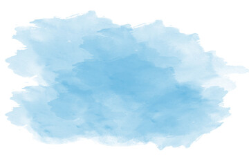 watercolor blue sky background. watercolor background with clouds.