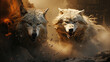 Wächter der Natur: Wolfsrudel auf Beutezug