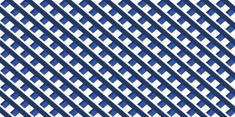 Poster - Crossed blue stripes. Diagonal stripes that cross over each other. For print and seamless surfaces.