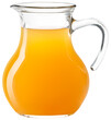 Jug of fresh orange juice