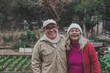 © juanealvarez - 70+ couple smiling, happy, looking at the camera